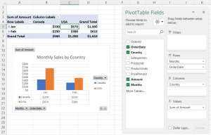 Pivot Table Example