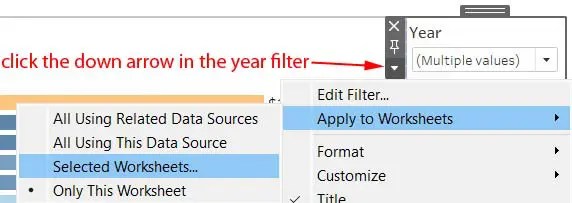 Tableau Superstore Customer Dashboard