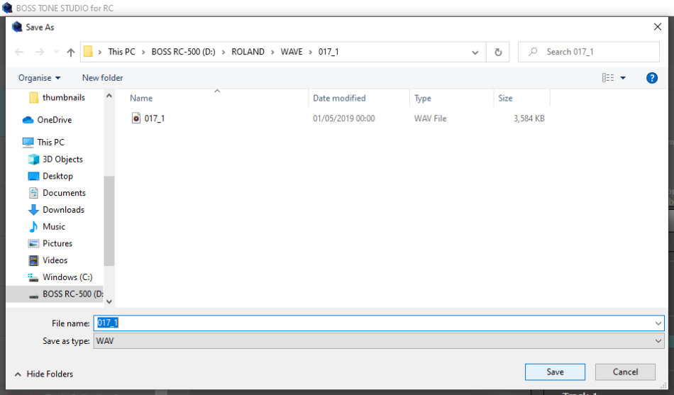 Beginner tips for using the boss rc-500 as a backing track