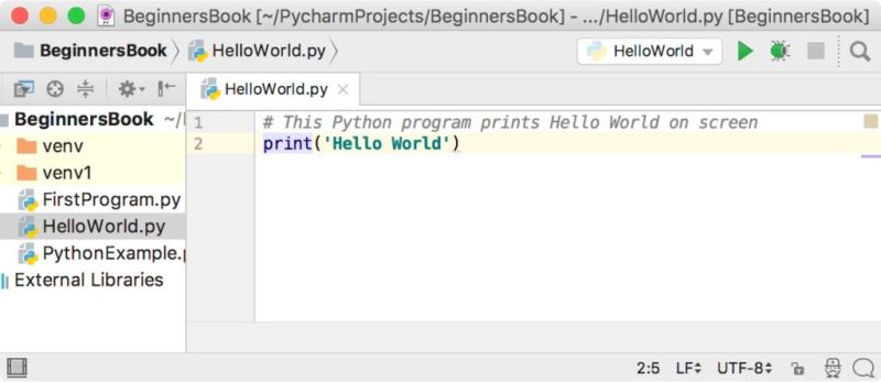 Module Two Intro Pycharm Docx While You Don T Need An Ide To Write A Program There Are Some - Elegant Landscape Wallpaper - HD