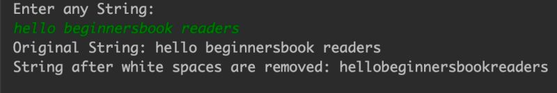 How To Remove All White Spaces From String In Java Interview Program - Professional Ocean Design - 4K