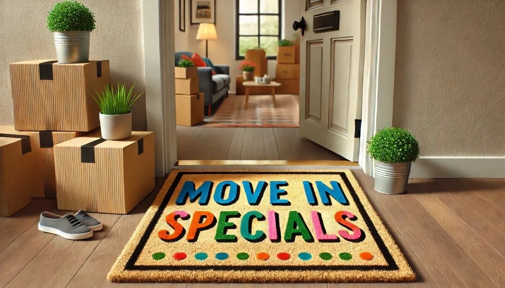 Move in specials best deals for your new home