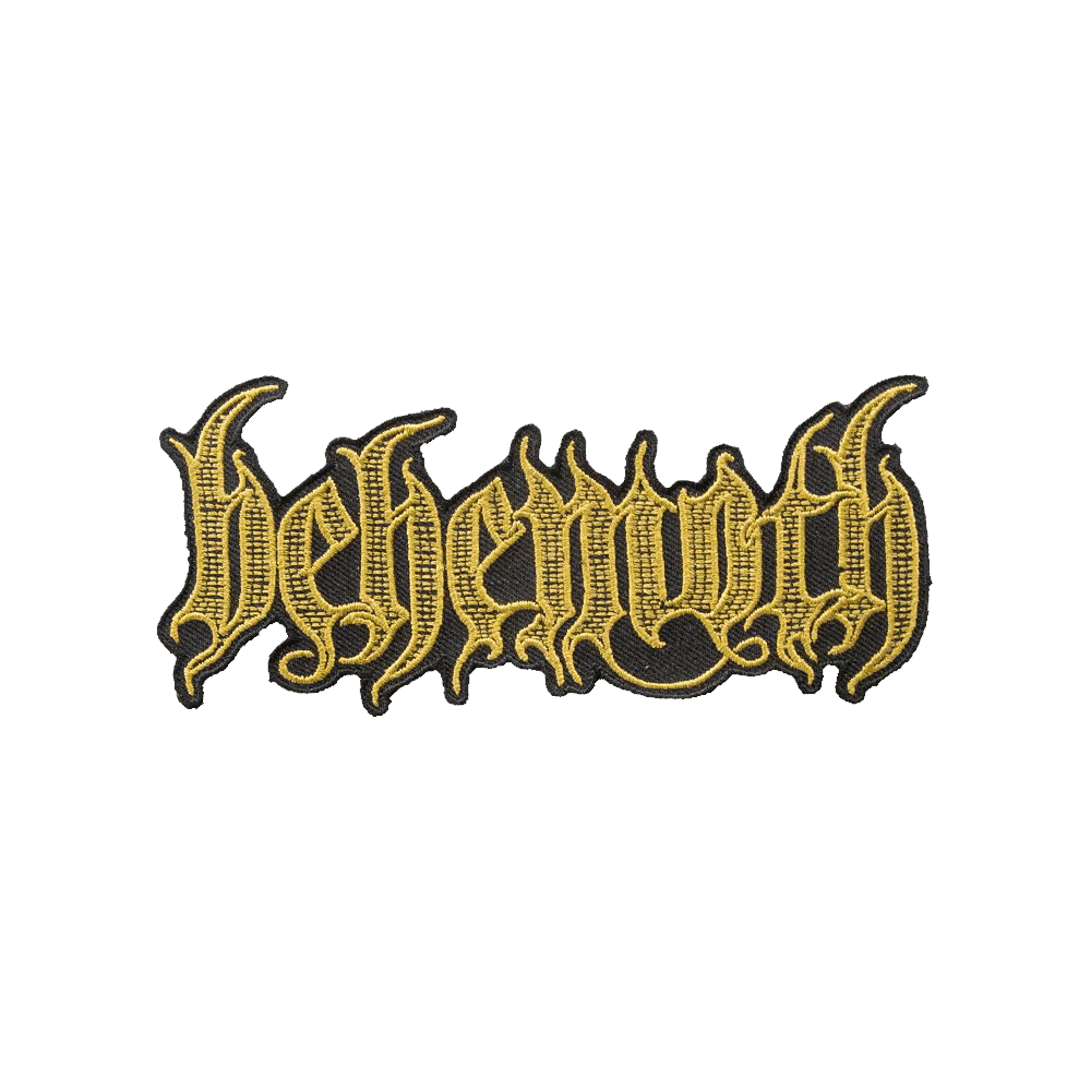 Official Behemoth Merchandise Engraved Logo Patch Behemoth Official