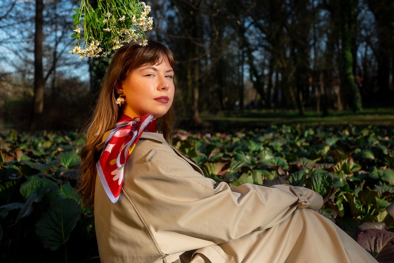 Ulotne fashion editorial photoshoot