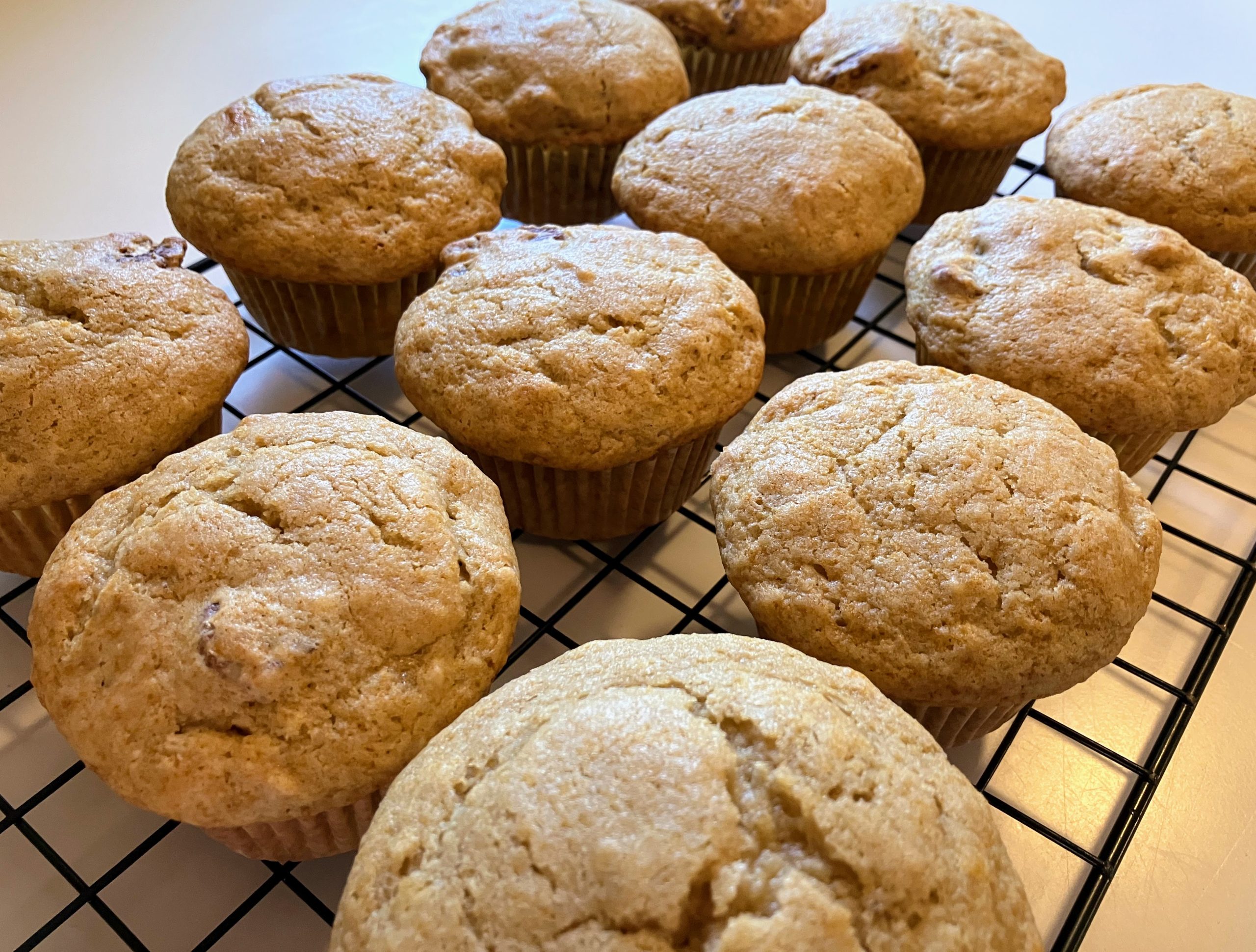 pear butter muffins