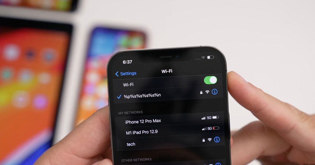Latest iOS 14.7 beta fixes bug that caused certain network names to disable your iPhone’s Wi-Fi Latest iOS 14.7 beta fixes bug that caused certain network names to disable your iPhone's Wi-Fi