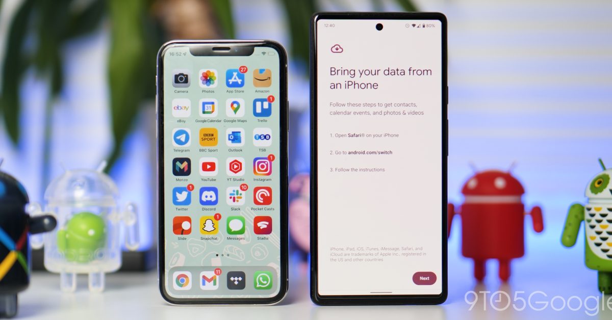 ‘Switch to Android’ iOS app import iCloud to Google Photos 'Switch to Android' iOS app import iCloud to Google Photos
