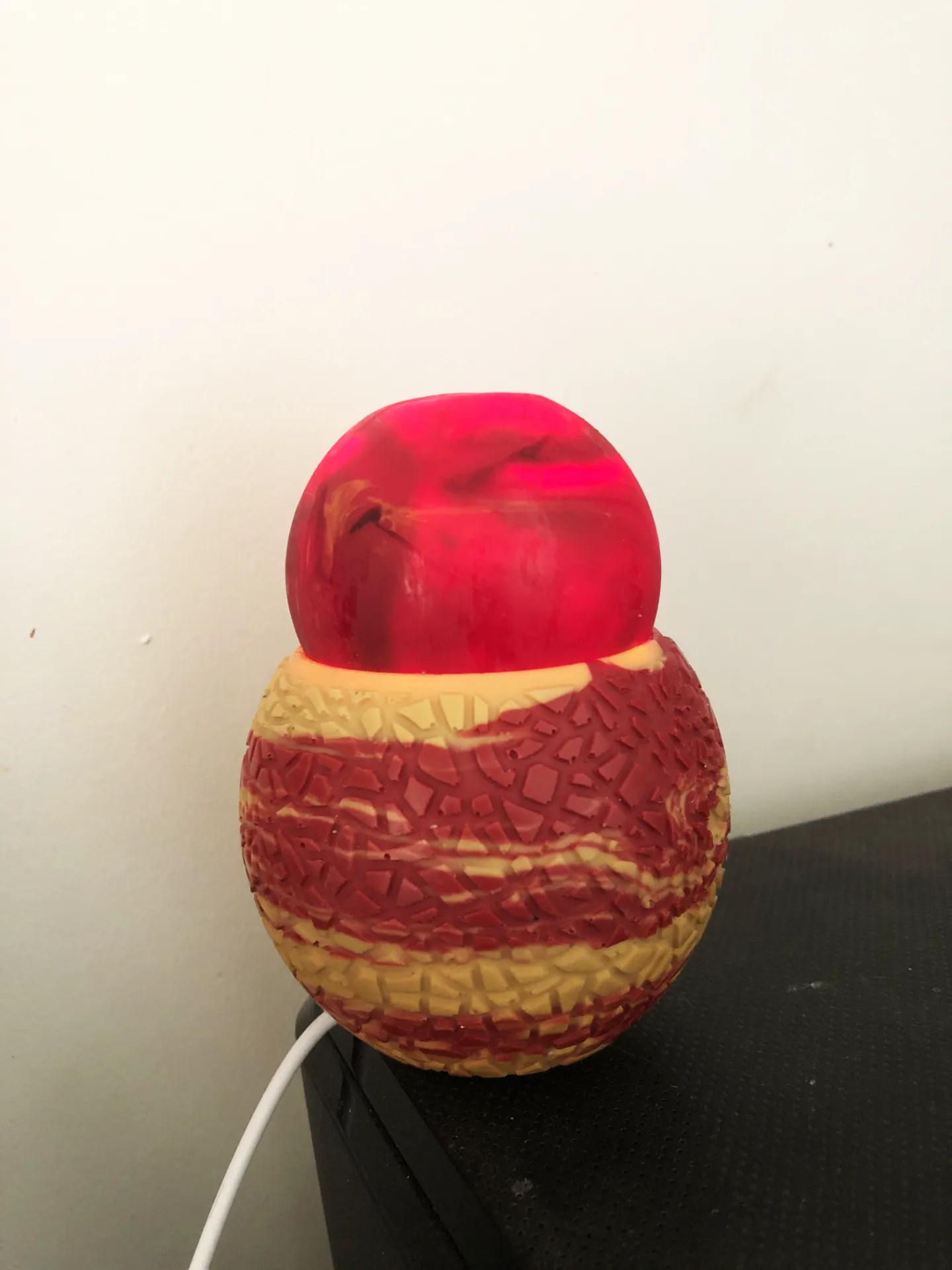 Boule lumineuse en cire d'abeille