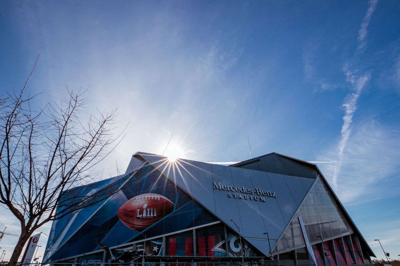 Super Bowl LIII - Stadion außen