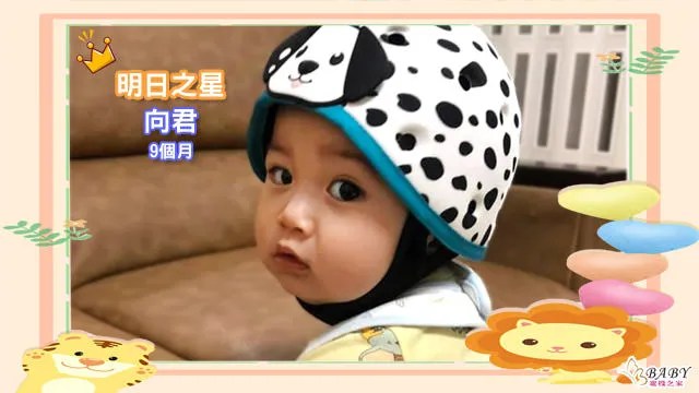 聰明伶俐小老虎的向君-9個月摩羯座男寶寶｜北投之家寶寶模特兒相簿