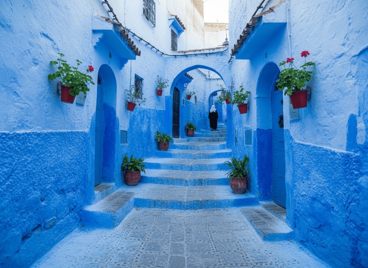 Chefchaouen — illustration