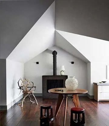 Wall Sconces in living room alcove of private residence