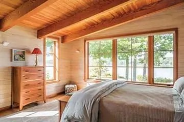 Wall Sconces in bed of private residence