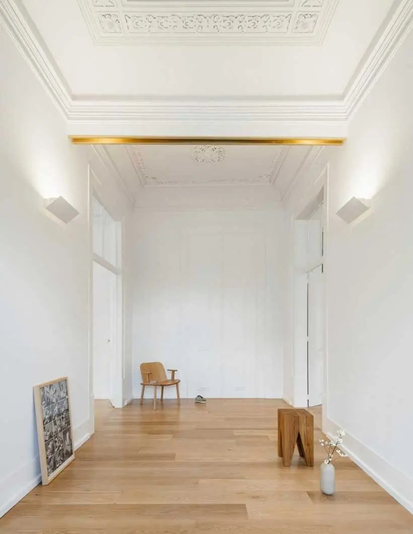 Wall Sconces in Private Apartment, Lisbon Portugal