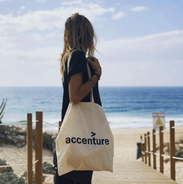 Accenture staff branding