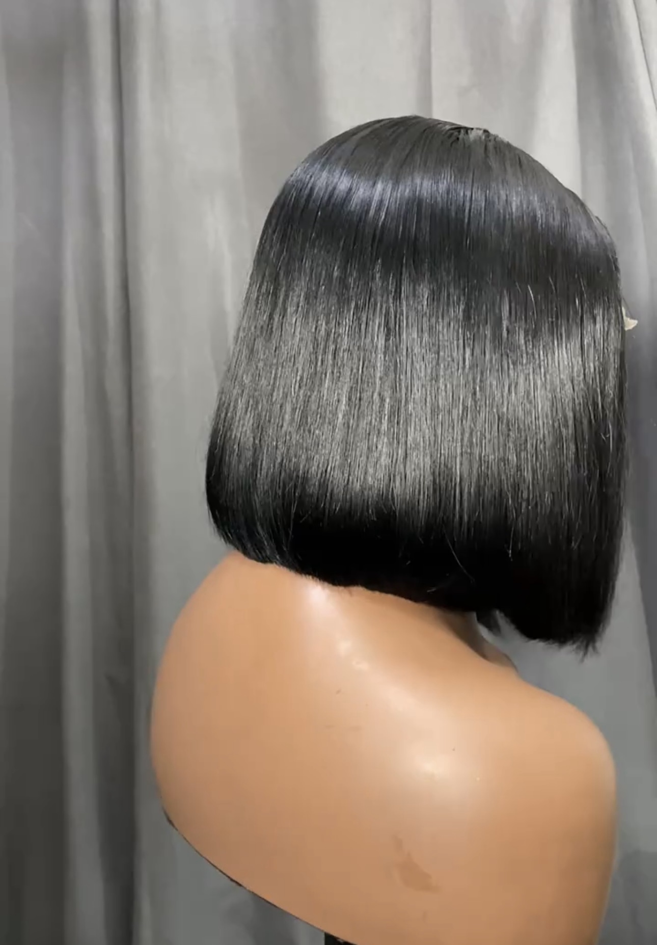 Peluca Natural Bob - Pelo Humano - Amira - Imagen 3