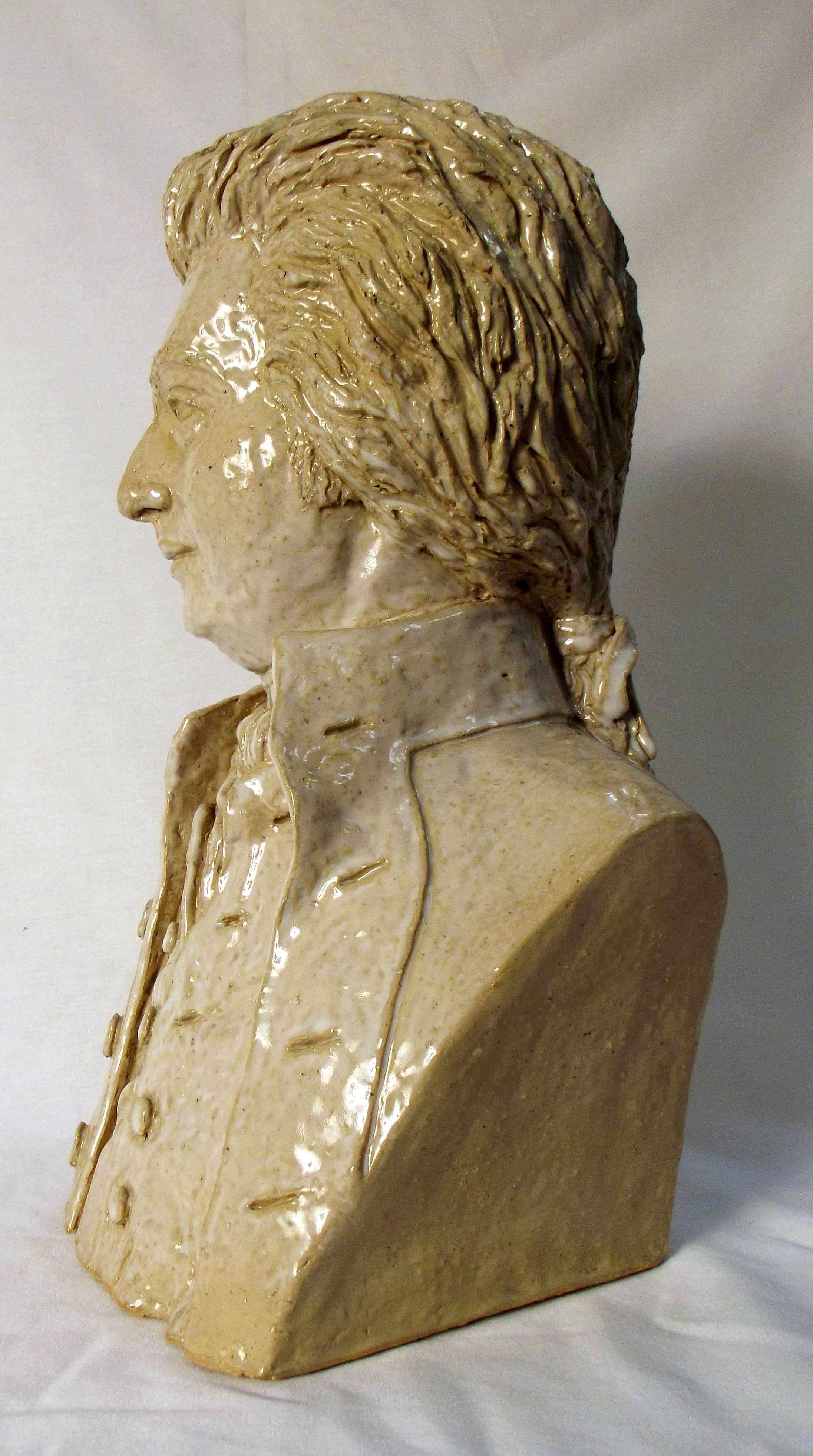 Mozart | bisque fired clay