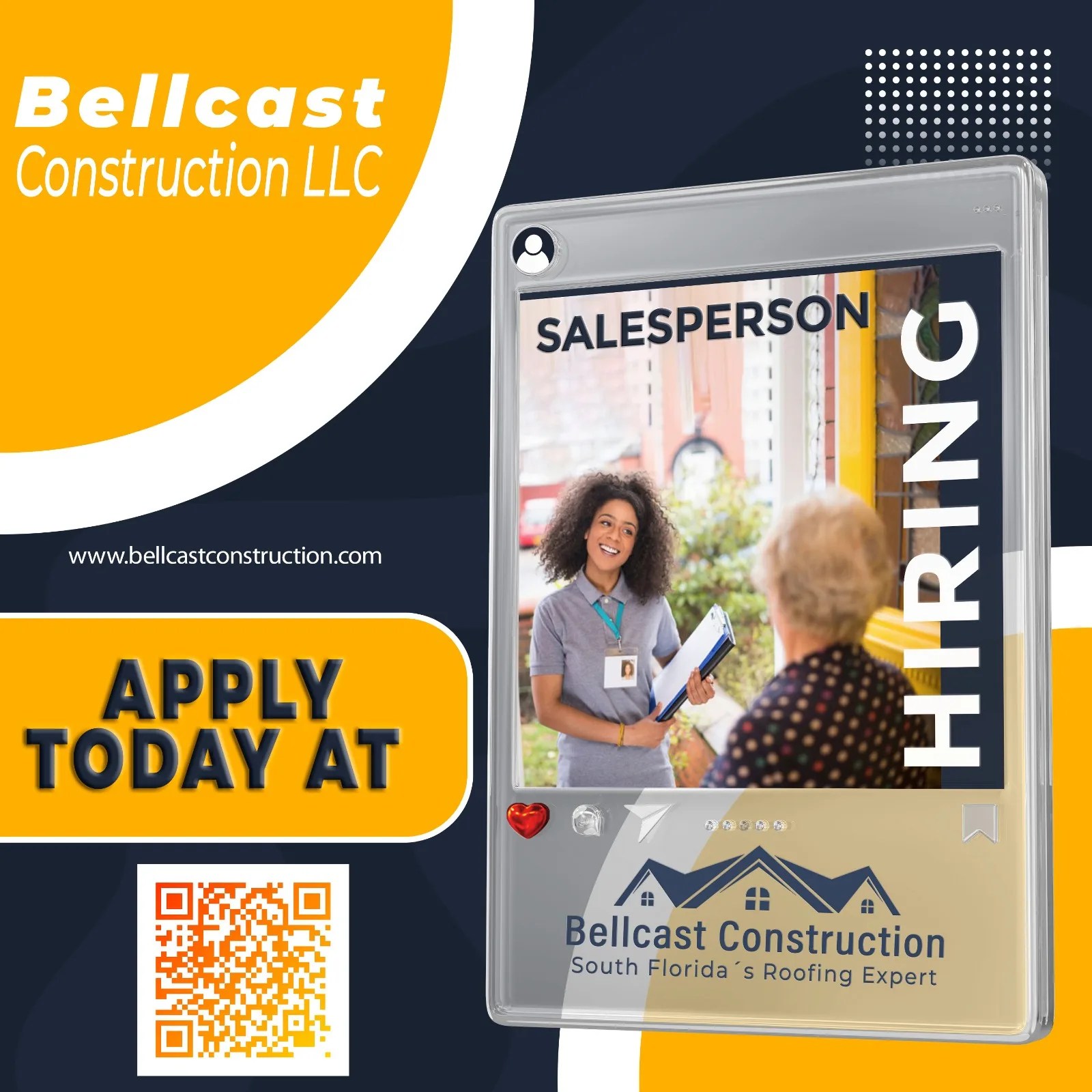 Hiring Salesperson