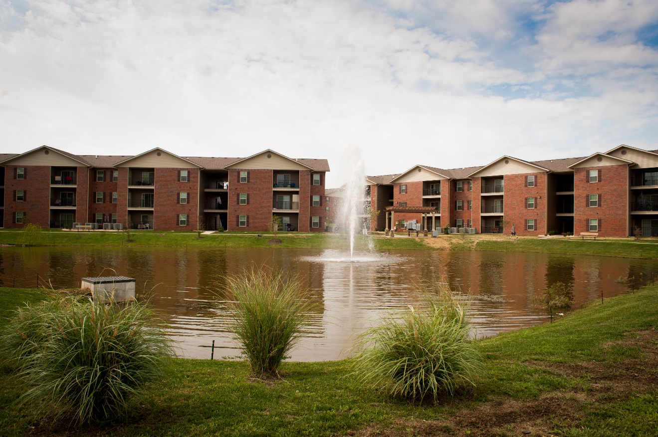 The plaza of webb city