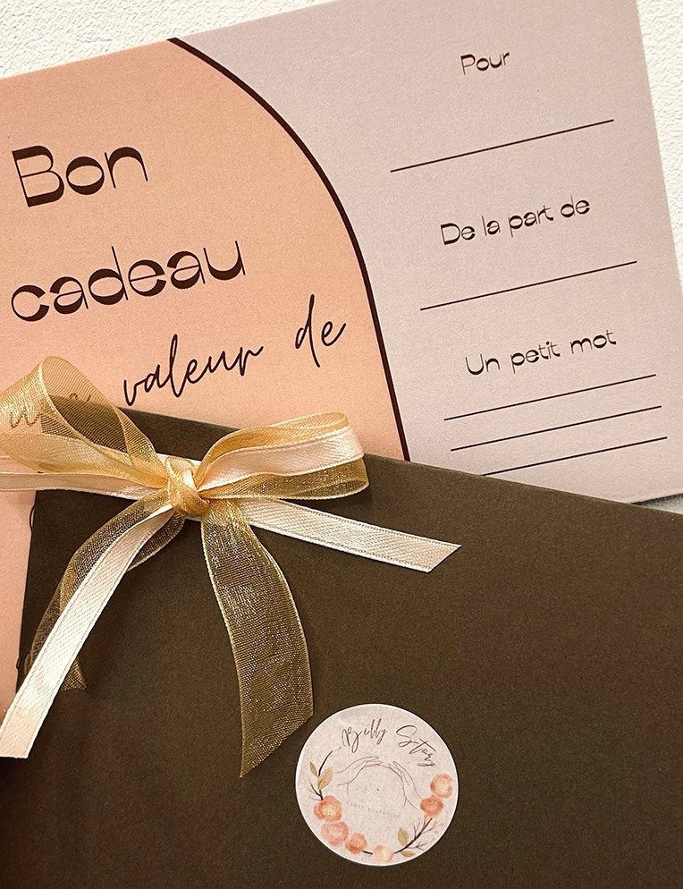 Présentation des bons cadeaux disponibles