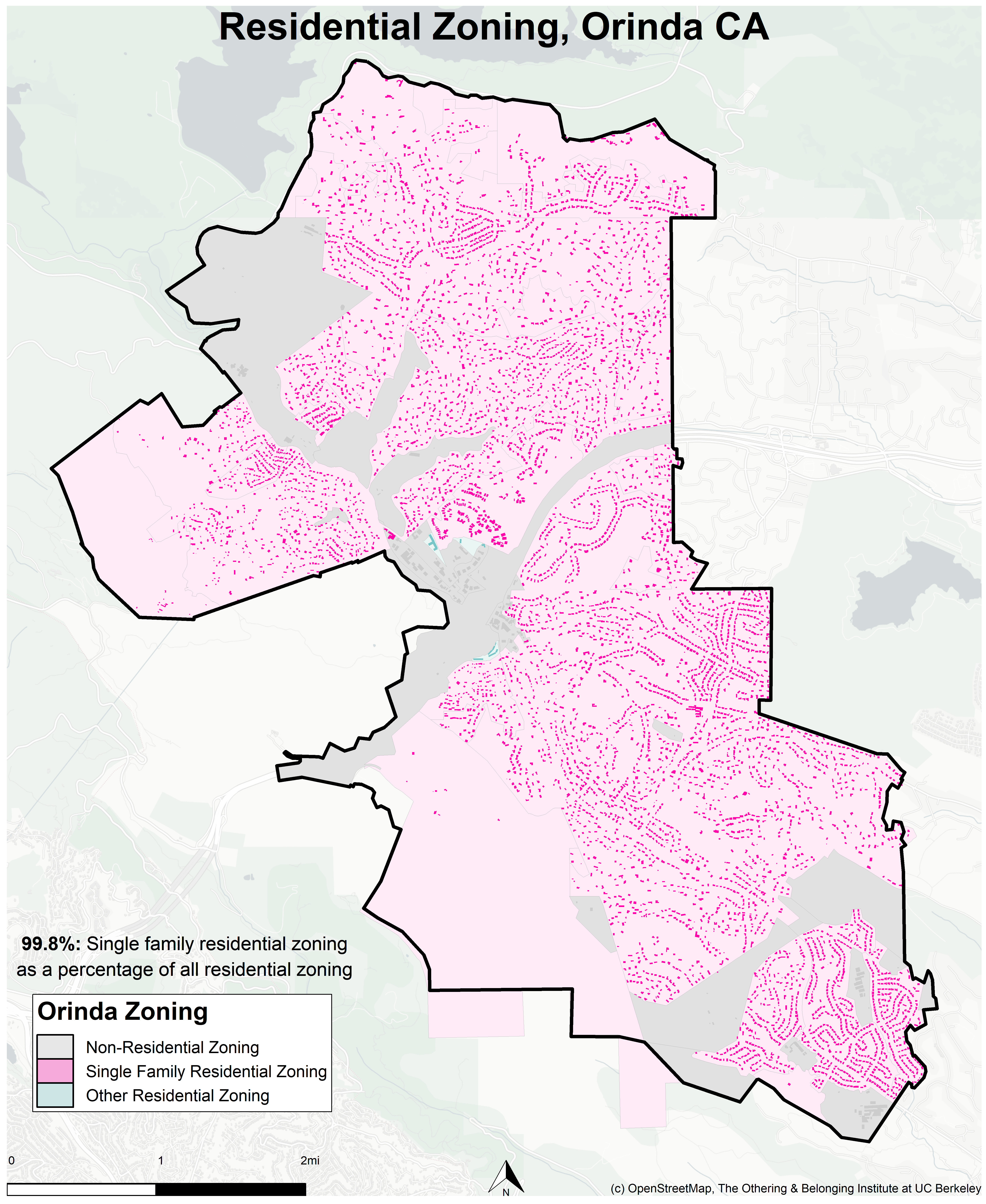 Map Of Orinda Orinda 