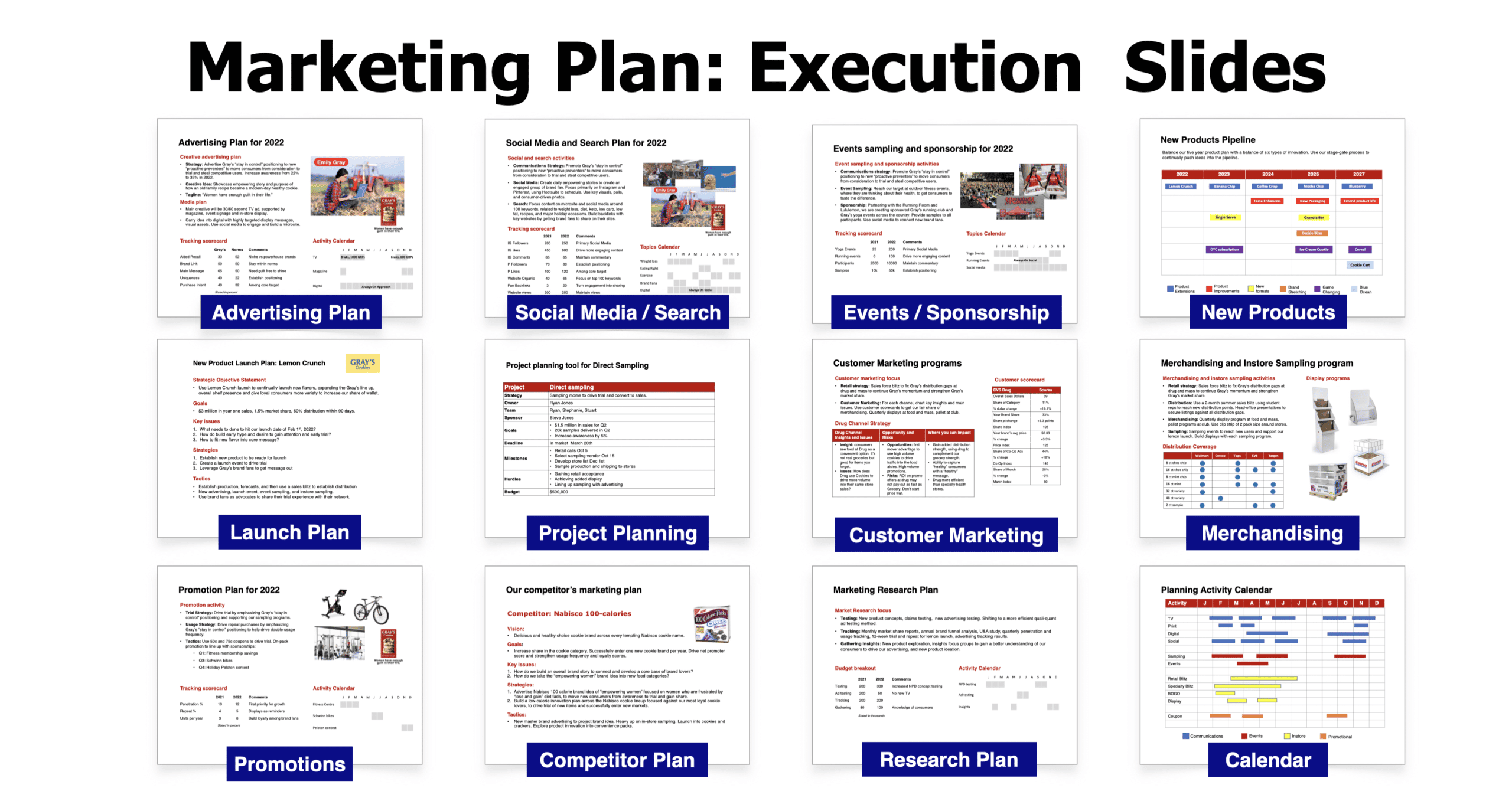 Marketing strategy template