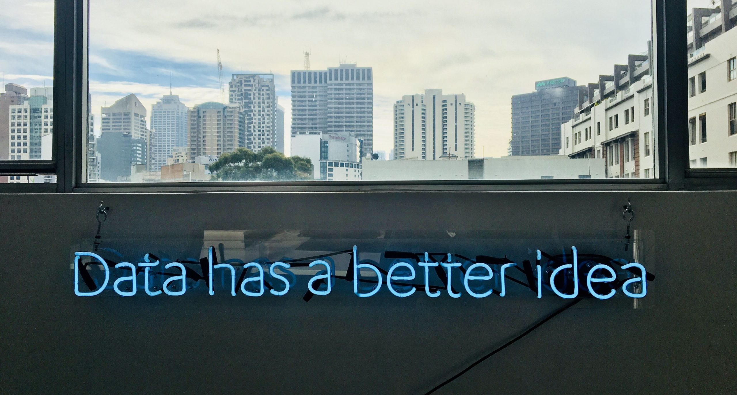 Data has a better idea
