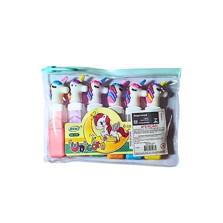 Kit Marca Texto Kawaii Unicórnio - Imagem 5