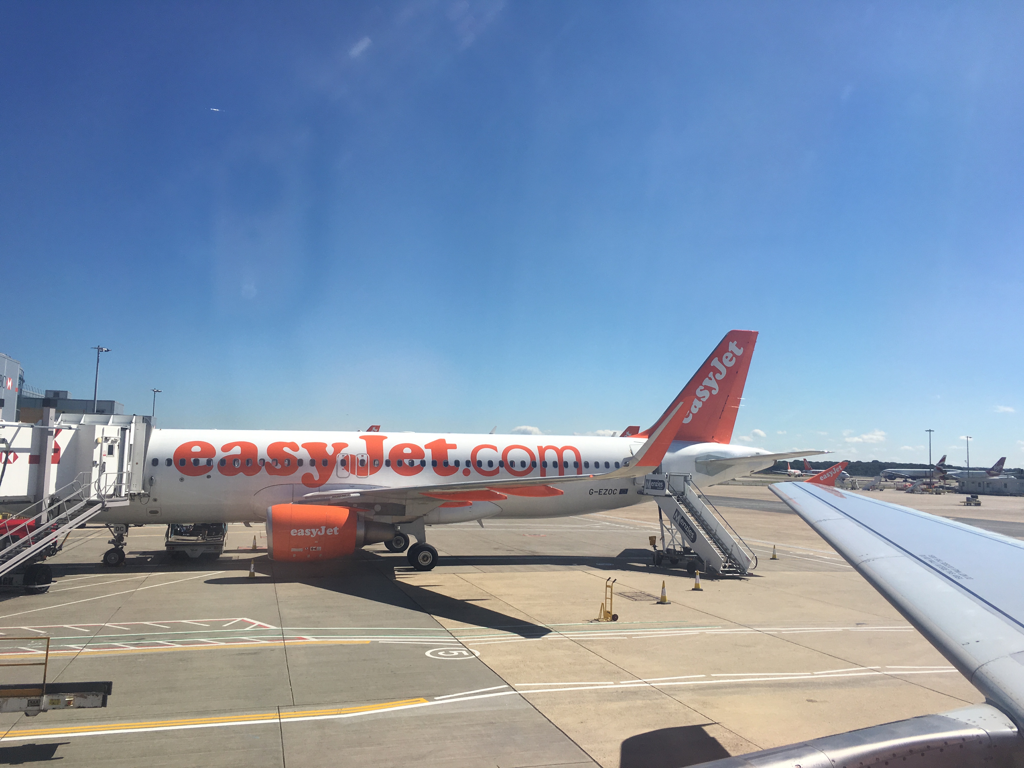 Classic view from plane