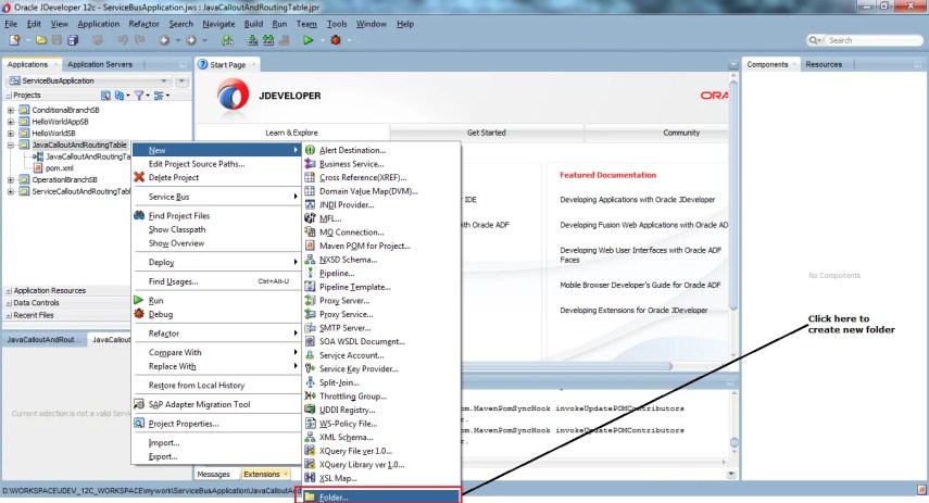 4_OSB-12c_Java_Callout_and_Routing_Table_example_create_folder_new