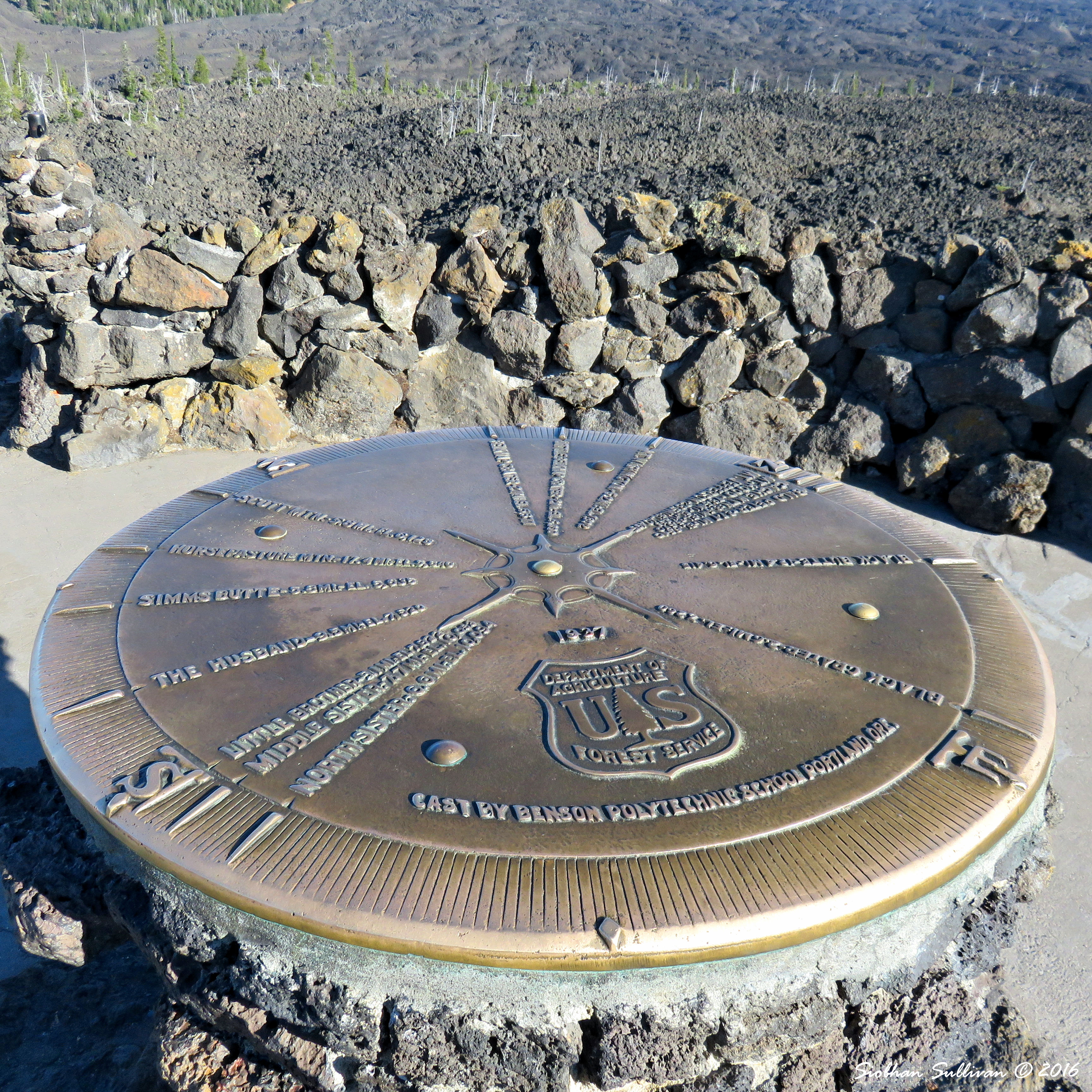 Peak finder at Dee Wright Observatory