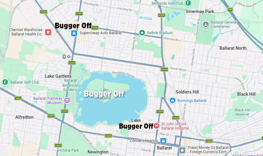 bugger off