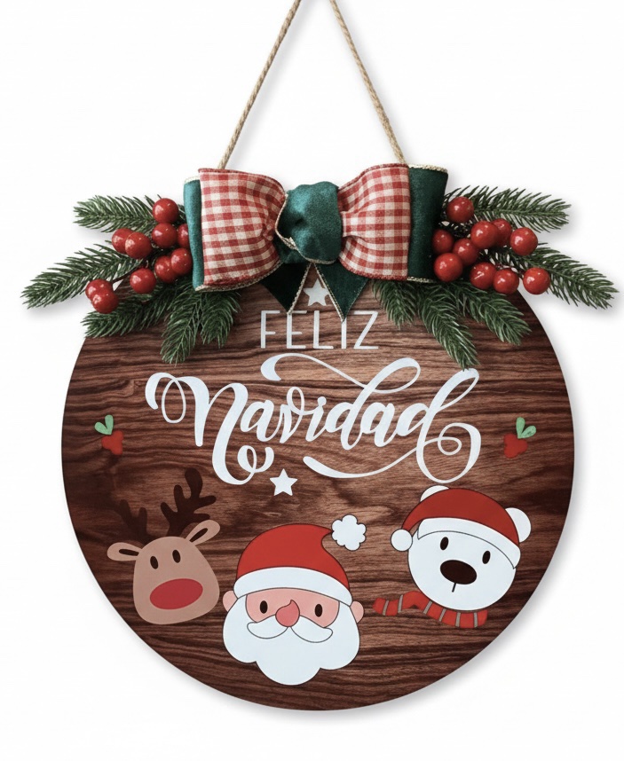 Feliz navidad 12”