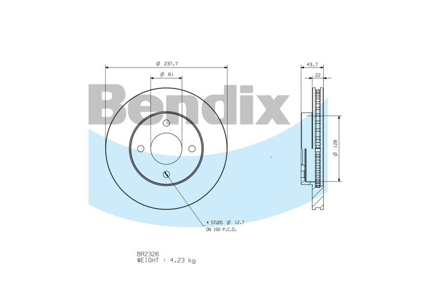 Br2332 Bendix - Light Texture Collection - HD Quality