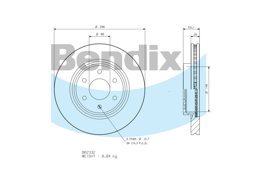 Br2332 Bendix - Professional Space Pattern - Full HD