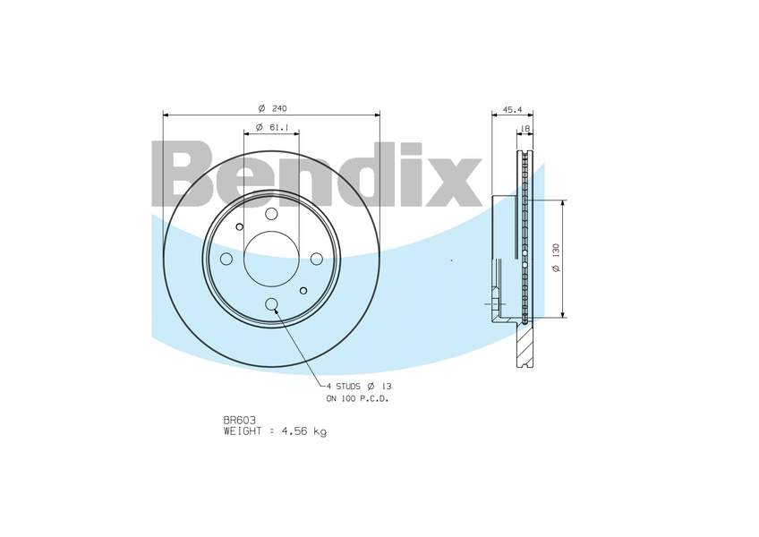 Br603 Bendix Brakes - Best Vintage Patterns in Mobile