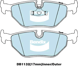 Db1163 Bendix Brakes - Dark Backgrounds - Professional HD Collection