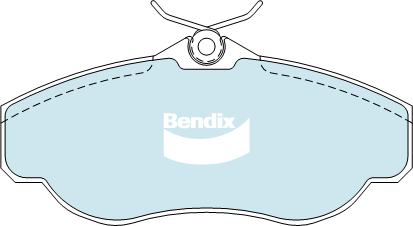 Db1308 Bendix Brakes - Professional Mountain Pattern - 4K