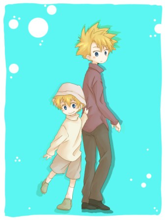 Digimon Takeru and Yamato