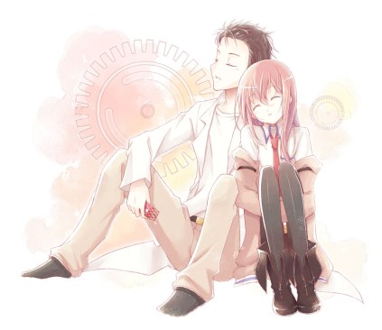 Rintaro and Kurisu