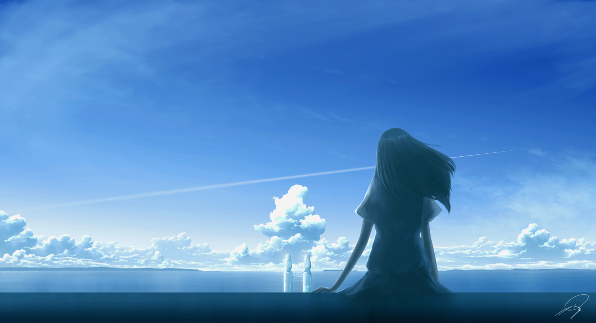 Anime Cloud Girl