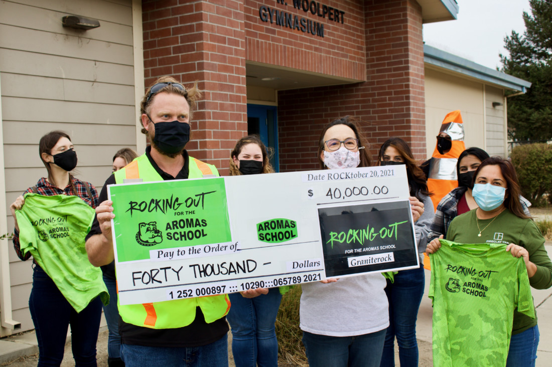 Aromas School receives recordbreaking donation BenitoLink