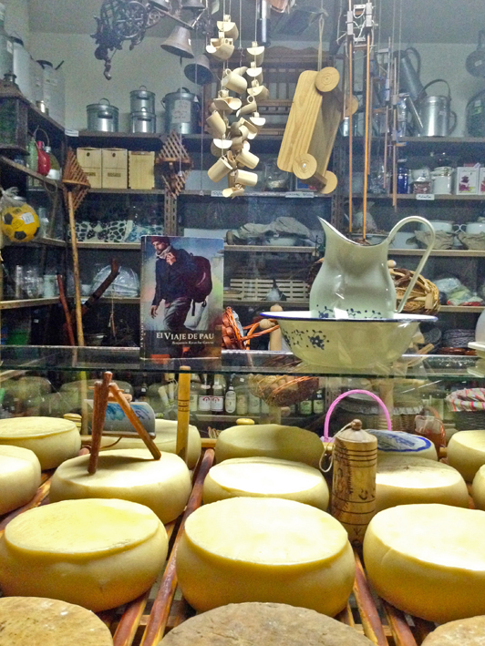 Quesos de oveja, vaca y cabra. Foto: María Suárez