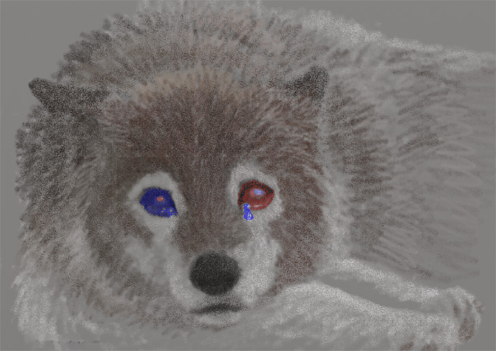 Source: http://www.mikaspace.net/gallery/sketches-and-studies/crying-wolf