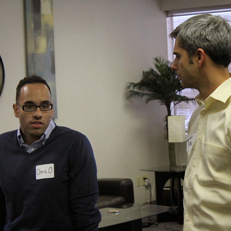 Conversation at the WebLink Company Meeting