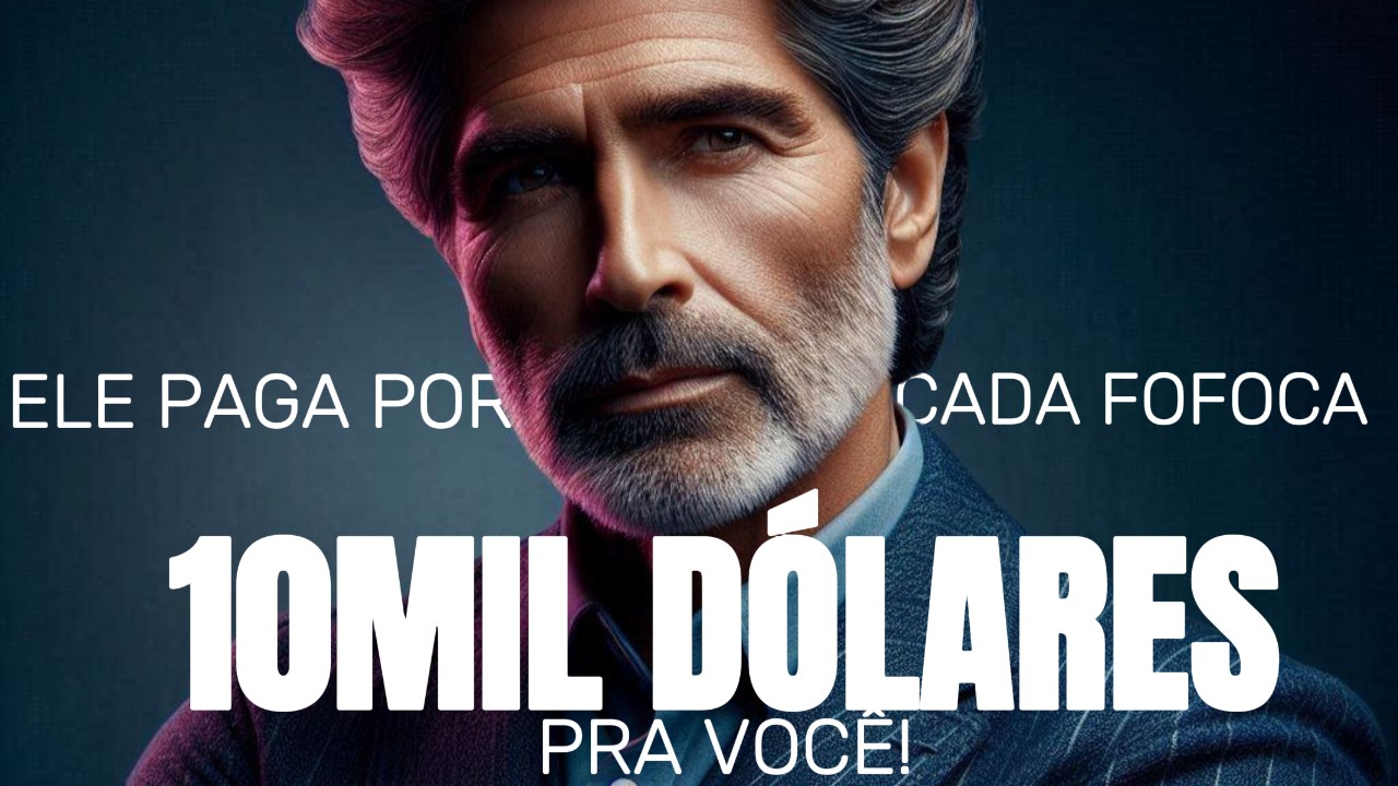 “Simples, te pago de $ 400 a 10mil dólares e você responde”