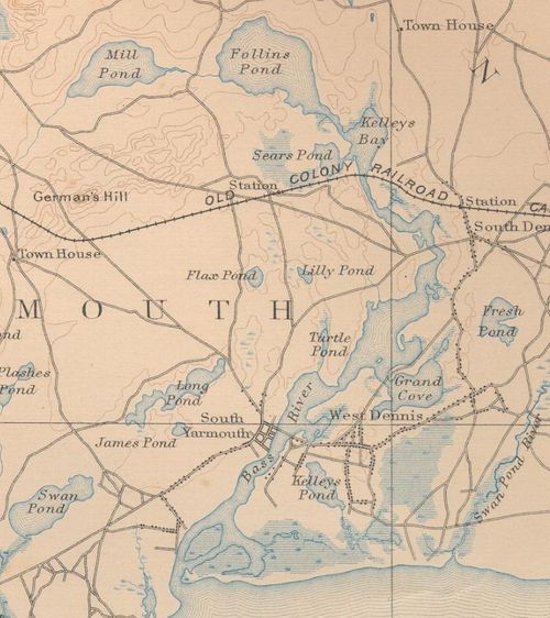 Bass River map - 1893
