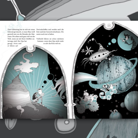 Illu zu "das Glasmädchen"