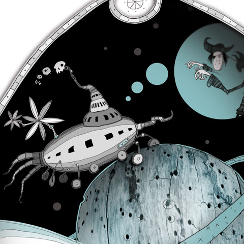 Illu zu "das Glasmädchen"