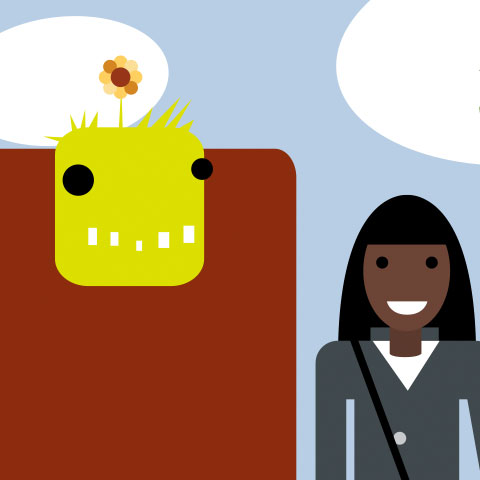 Flyerentwurf Friedrich-Ebert-Stiftung (Ausschnitt)